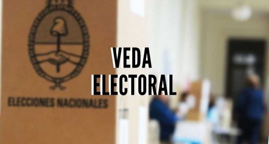 Comenz&oacute; la veda electoral para las elecciones que se realizar&aacute;n el domingo en todo el pa&iacute;s