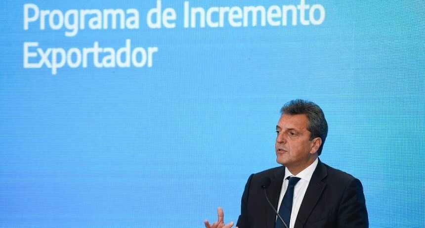 Massa anunci&oacute; un d&oacute;lar diferencial para todo el sector exportador