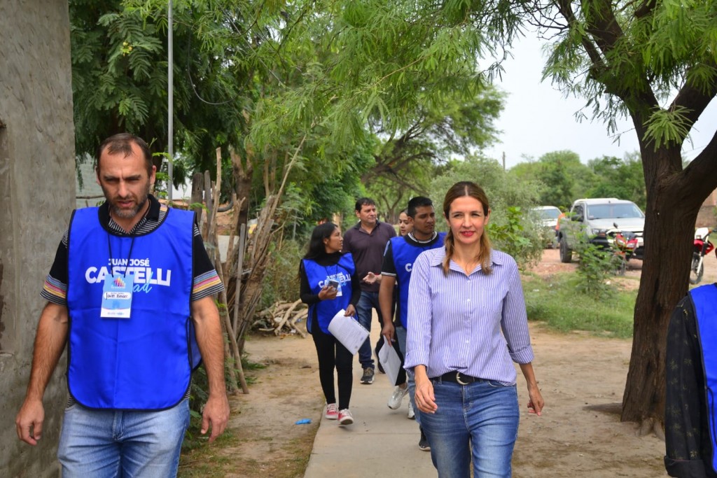 Empezó el Proyecto Pa'axangui en el barrio Mapic de Castelli