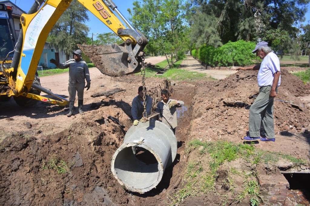 El Municipio de Castelli avanza con la mejora de la infraestructura urbana