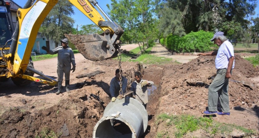 El Municipio de Castelli avanza con la mejora de la infraestructura urbana