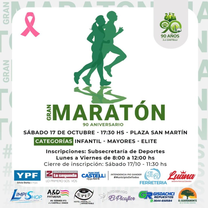 GRAN MARAT&Oacute;N 90&deg; ANIVERSARIO