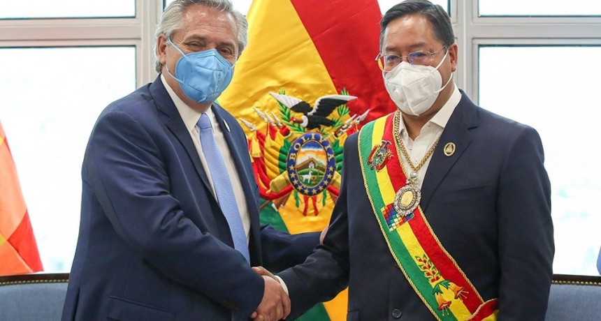 Bolivia: Alberto Fern&aacute;ndez se reuni&oacute; con Luis Arce en La Paz