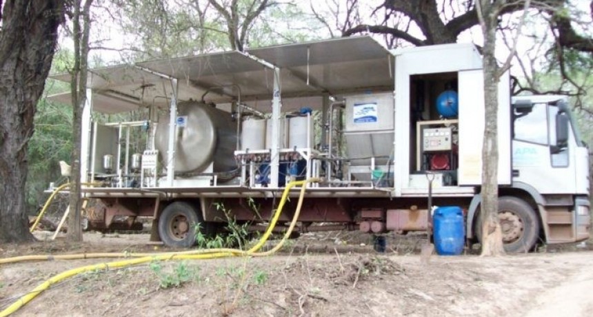 Plantas m&oacute;viles de APA abastecer&aacute;n con agua potable a parajes de El Espinillo y Miraflores