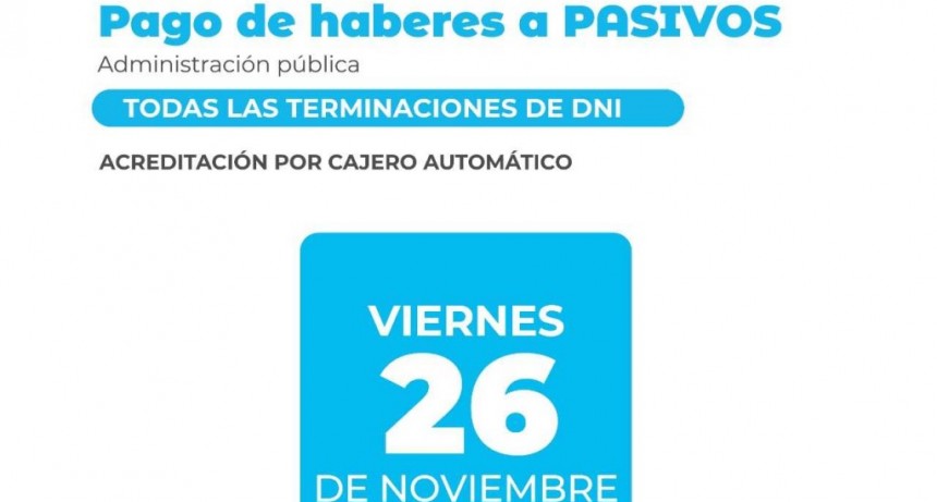 Pago de sueldos de la administraci&oacute;n p&uacute;blica: el cronograma