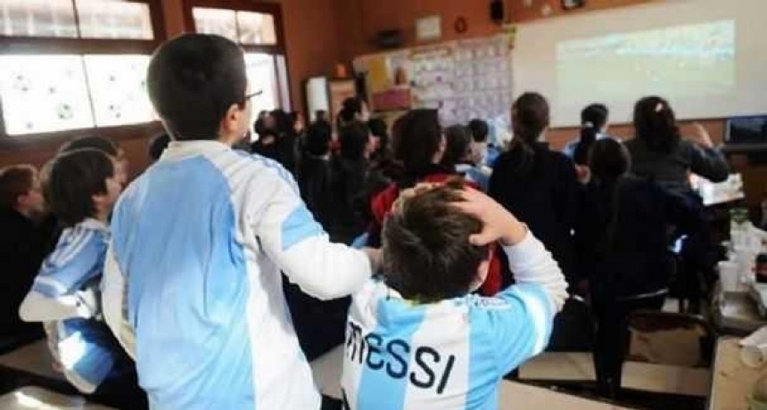 Estudiantes de Chaco podr&aacute;n ver los partidos de la Selecci&oacute;n en las escuelas