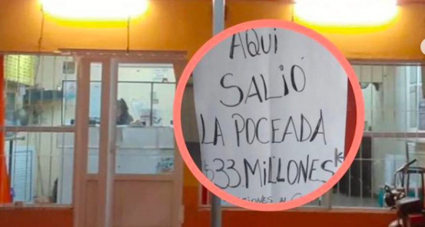 La Agencia &ldquo;La &Uacute;nica&rdquo; de Miraflores vendi&oacute; el ticket ganador de la Poceada
