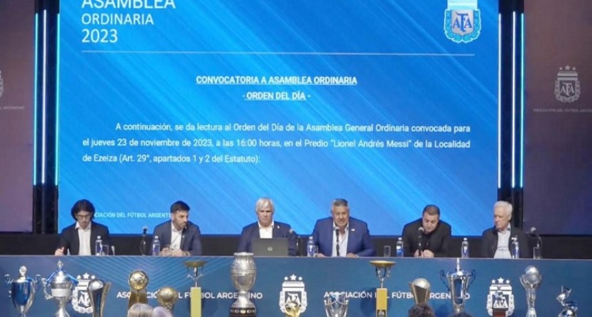 Los clubes de la AFA votaron en contra de la &ldquo;privatizaci&oacute;n&rdquo; del f&uacute;tbol argentino
