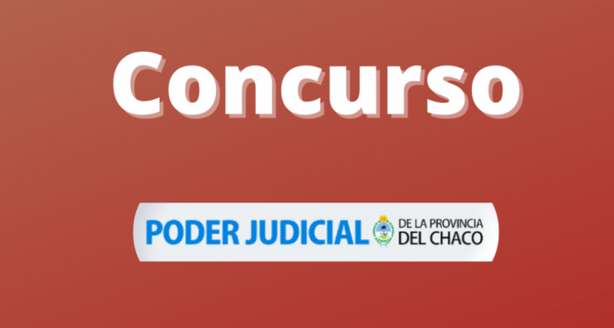 Concurso para secretaría de fiscalía en Misión Nueva Pompeya