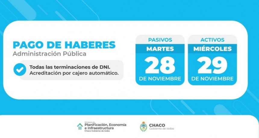 Este martes comienza el pago de salarios a la administraci&oacute;n p&uacute;blica