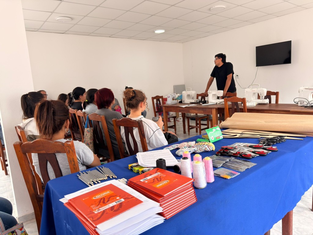 Impulsa Capacitaciones da inicio al Taller de Reciclaje Textil