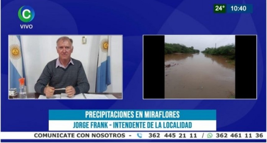 Miraflores desbordada: cayeron m&aacute;s de 150 mil&iacute;metros de lluvia en pocas horas