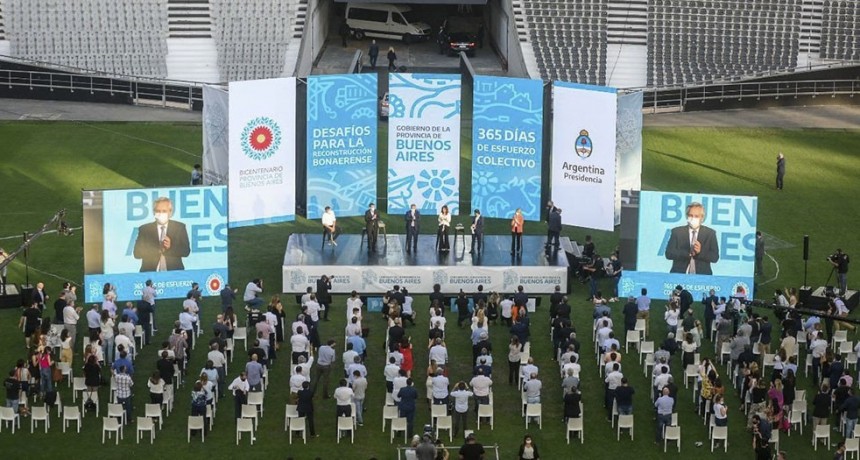 El Presidente destac&oacute; el valor de la unidad del Frente de Todos