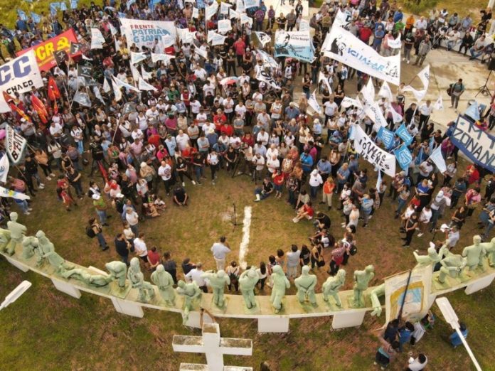 Se conmemora el 46&ordm; aniversario de la Masacre de Margarita Bel&eacute;n