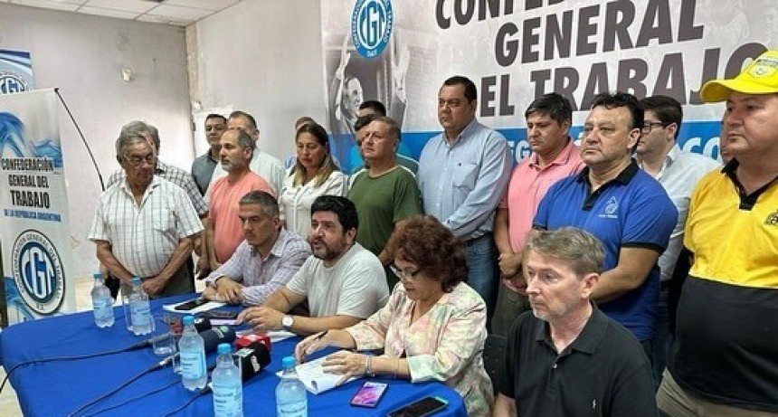 la CGT Chaco rechaz&oacute; las medidas que se engloban en el DNU del gobierno de Javier Milei