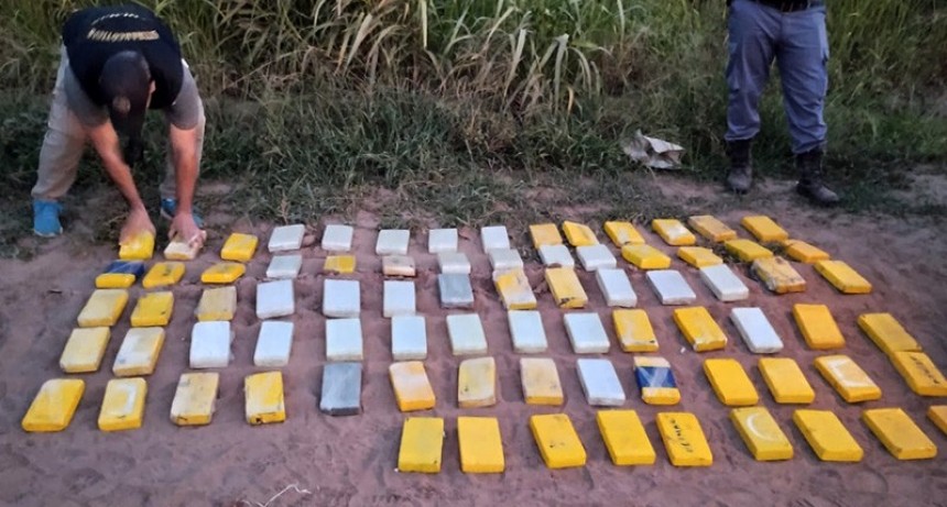 Secuestran 79 kilos de coca&iacute;na en zona de Comandancia Frias en el impenetrable