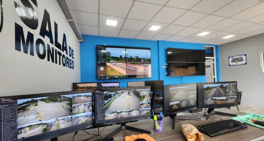 El centro de monitoreo municipal, fue clave para esclarecer hechos ilícitos y de inseguridad en Castelli